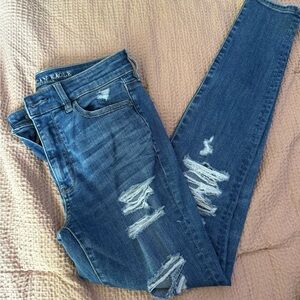 American eagle ripped jeans